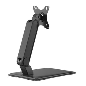 Brateck Single-Monitor Stell Articulating Monitor Mount Fit Most 17"-32" Monitor Up to 9KG VESA 75x75,100x100(Black) (LS)