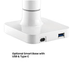 Brateck LDT75-C012UC Designer Premium Single Monitor Spring-Assisted Monitor Arm with USB-A/USB-C Ports(LS)