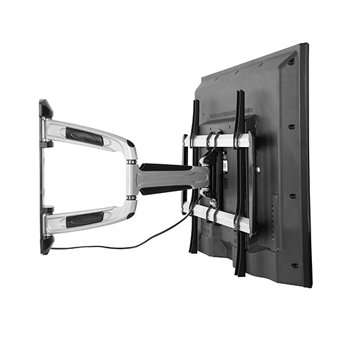 Brateck Chic Aluminum Full-Motion TV Wall Mount For 37"-70" Curved & Flat panel TVs up to 35KG (LS)