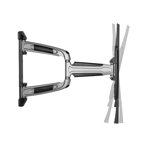 Brateck Chic Aluminum Full-Motion TV Wall Mount For 37"-70" Curved & Flat panel TVs up to 35KG (LS)