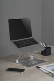 Brateck Dual Adjustment Laptop Risers Fit most 11"~17"  Laptop Weight Capacity 5kg  (240x240x44mm)