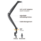 Brateck MABT-MDS15-1 Armoured Microphone Arm (LS)