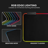 Brateck RGB GAMING MOUSE PAD WITH USB HUB (LS)