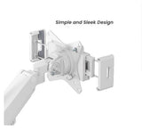 Brateck PAD29-02 UNIVERSAL VESA COMPATIBLE TABLET CLAMP WHITE (LS)