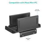 mbeat® activiva Multifunctional Thin Client / NUC / Mini-PC Mount Stand  support devices weighing up to 3KG  Versatile Installation Adjustable Width