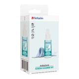 Verbatim Premium Screen  Cleaning Kit - 60ml. Laptop, Phone, Tablet, Monitors, Screens, Glass. Antibacterial