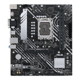 ASUS B660M PRIME B660M-K D4 Intel LGA 1700 mATX Motherboard PCIe4.0, 2xM.2, DDR4, HDMI, D-Sub, Realtek 1Gb Ethernet, ASUS Light Control