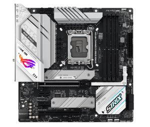 ASUS B760 ROG STRIX B760-G GAMING WIFI D4 Intel LGA1700 mATX Motherboard 128GB,4xDDR4,1xPCIe 5.0 x16, 2xM.2, 4 xSATA, 1xHDMI, 1xDP.2.5Gb Ethernet