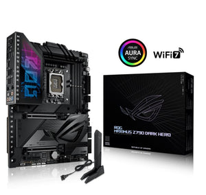 ASUS Z790 ROG MAXIMUS Z790 DARK HERO (14th Gen) Intel LGA1700 ATX Motherboard, WIFI7, 192GB, 4x DDR5, PCIe 5.0 slot