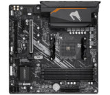 Gigabyte B550M AORUS ELITE AMD Ryzen M-ATX Motherboard 4xDDR4 4xSATA 2xM.2 LAN RAID HDMI DVI-D 2xPCIEx16 4xUSB3.2 6xUSB2.0