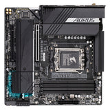 Gigabyte B650M AORUS ELITE AX 1.2 AMD AM5 ATX Motherboard 4x DDR5~128GB,2x PCIe x16, 2x M.2, 4x SATA 6, 7x USB 3.2, 1x USB-C, 4x USB 2.0