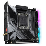 Gigabyte B760I AORUS PRO DDR4 Intel LGA 1700 m-ITX Motherboard, 2x DDR4 ~64GB, 1x PCI-E x16, 2x M.2, 4x SATA, 5x USB 3.2, 2x USB 2.0, 1x Type-C