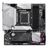 Gigabyte B760M AORUS ELITE AX Intel LGA 1700 m-ATX Motherboard, 4x DDR5 ~128GB, 2x PCI-E x16, 2x M.2, 4x SATA,  4x USB 3.2, 1x USB-C, 4x USB 2.0