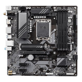 Gigabyte B760M DS3H AX Intel LGA 1700 mATX Motherboard, 4x DDR5 ~192GB, 1x PCI-E x16, 2x M.2, 4x SATA,  3x USB 3.2, 1x USB-C, 2x USB 2.0