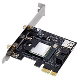 Gigabyte WBAX2400R WiFi 6 PCIe Adapter, 2.4GHz/5GHz/6GHz bands, IEEE 802.11.acR2+ax, Bluetooth 5.3, MU-MIMO, PCI-E x1