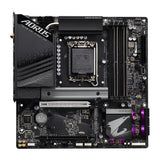 Gigabyte Z790M AORUS ELITE AX Intel LGA 1700 mATX Motherboard, 4x DDR5 ~128GB, 1x PCI-E x16, 3x M.2, 6x SATA,  6x USB 3.2, 1x USB-C,4x USB 2.0