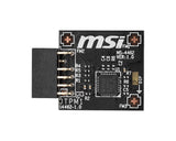 MSI TPM 2.0 Module (MS-4462) SPI Interface, 12-1 Pin, Supports MSI Intel 400 Series Motherboards and MSI AMD 500 Series Motherboards