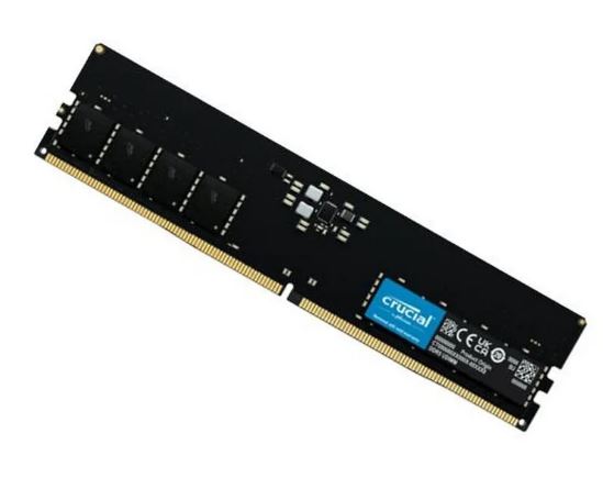 Crucial 16GB (1x16GB) DDR5 UDIMM 4800MHz CL40 Desktop PC Memory