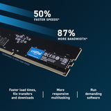 Crucial 16GB (1x16GB) DDR5 UDIMM 5200MHz CL42 Desktop PC Memory