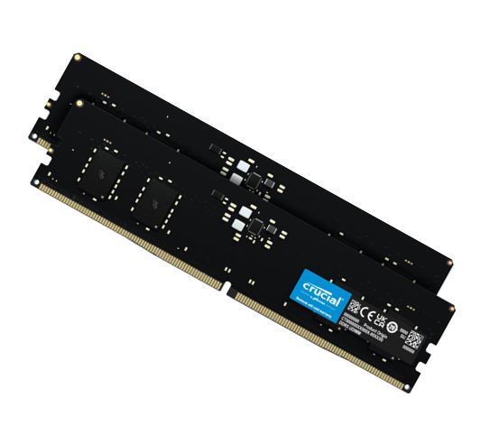 Micron (Crucial) Crucial 32GB (2x16GB) DDR5 UDIMM 4800MHz CL40 Desktop PC Memory