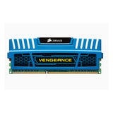 (LS) Corsair Vengeance 8GB (2x4GB) DDR3 1600MHz C9 Desktop Gaming Memory Blue EOL