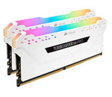 (LS) Corsair Vengeance RGB PRO 16GB (2x8GB) DDR4 2666MHz C16 Desktop Gaming Memory White