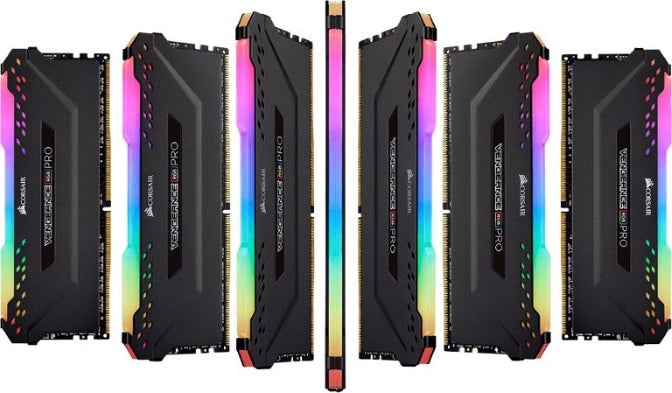 Corsair Vengeance RGB PRO 32GB (4x8GB) DDR4 3600MHz C18 Desktop Gaming Memory