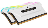 Corsair Vengeance RGB PRO SL 32GB (2x16GB) DDR4 3600Mhz C18 White Heatspreader Desktop Gaming Memory