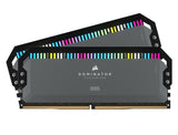 Corsair Dominator Platinum RGB 32GB (2x16GB) DDR5 UDIMM 5200Mhz C40 1.25V Black Desktop PC Gaming Memory for AMD Expo Ryzen 7000 Series