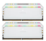 Corsair Dominator Platinum RGB 32GB (2x16GB) DDR5 UDIMM 5600Mhz C36 1.25V White Desktop PC Gaming Memory