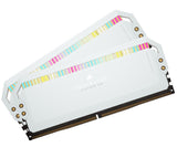 Corsair Dominator Platinum RGB 64GB (2x32GB) DDR5 UDIMM 5200Mhz C40 1.25V White Desktop PC Gaming Memory