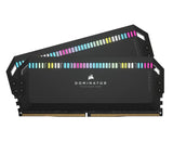 Corsair Dominator Platinum RGB 64GB (4x16GB) DDR5 UDIMM 6600Mhz C32 1.1V Black Desktop PC Gaming Memory