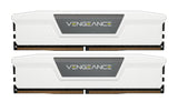 Corsair Vengeance 32GB (2x16GB) DDR5 UDIMM 5600Mhz C40 1.25V White Desktop PC Gaming Memory