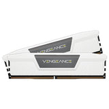 Corsair Vengeance 32GB (2x16GB) DDR5 UDIMM 5600Mhz C36 1.25V White Desktop PC Gaming Memory