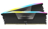 Corsair Vengeance RGB 32GB (2x16GB) DDR5 UDIMM 5200MHz C40 1.25V Desktop Gaming Memory Black