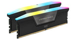 Corsair Vengeance RGB 32GB (2x16GB) DDR5 UDIMM 6000MHz C36 1.4V Desktop Gaming Memory Black Mac