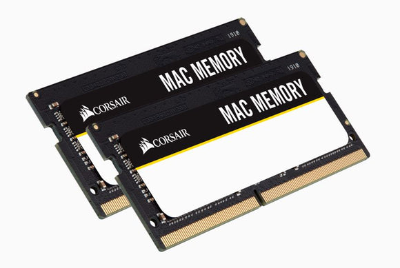 Corsair 32GB (2x16GB) DDR4 SODIMM 2666MHz 1.2V MAC Memory for Apple Macbook Notebook RAM