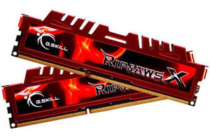 G.SKILL F3-12800CL9D-8GBXL  8GB (2x4GB)/ PC3-12800 / DDR3 1600 Mhz/ Timings 9-9-9-24/ Voltage 1.5V/ RipjawsX