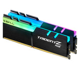 (LS) G.SKILL F4-3200C14D-16GTZRX 16GB (2 x 8GB)/ PC4-25600 / DDR4 3200 Mhz/ Timings 14-14-14-34/ Voltage 1.35V/  Trident Z RGB