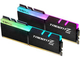 (LS) G.SKILL F4-3200C14D-16GTZRX 16GB (2 x 8GB)/ PC4-25600 / DDR4 3200 Mhz/ Timings 14-14-14-34/ Voltage 1.35V/  Trident Z RGB