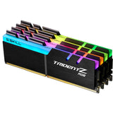 G.SKILL F4-3200C16Q-32GTZR 32GB (4 x 8GB)/ PC4-25600 / DDR4 3200 Mhz/ Timings 16-18-18-38/ Voltage 1.35V/ Trident Z RGB