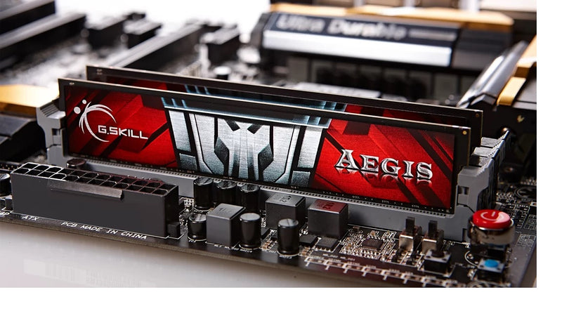 G.SKILL F3-1600C11S-8GIS 8GB (1 x 8GB)/ PC3-12800 / Aegis DDR3 1600 Mhz/ Timings 11-11-11-28/ Voltage 1.5 V/ Heatsink N