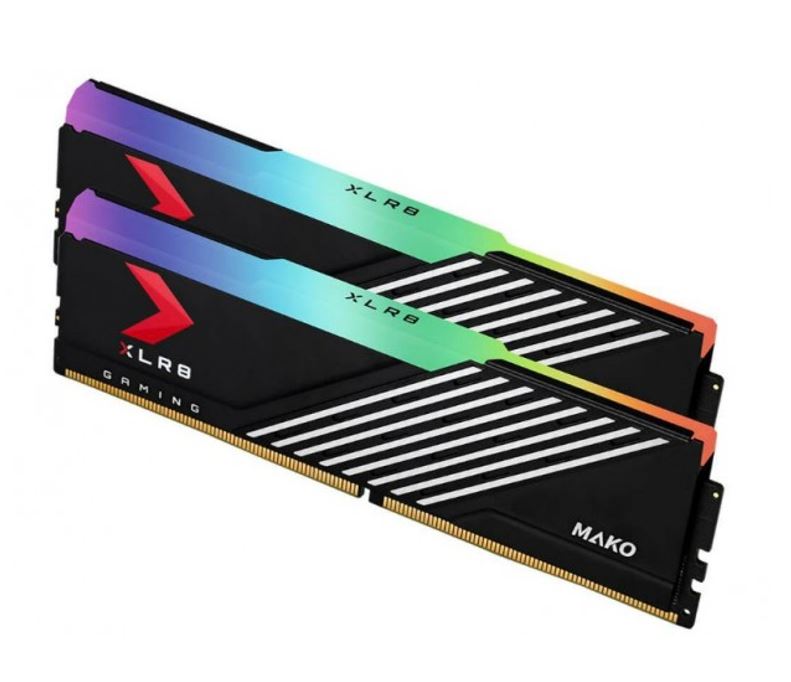 (LS) PNY 32GB (2x16GB) DDR5 UDIMM 6000MHz CL38 Desktop PC Memory RGB