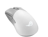 ASUS ROG Gladius III Wireless AimPoint Moonlight White Gaming Mouse, 36,000dpi Optical Sensor, Tri-mode Connectivity, ROG SpeedNova, 79g, Swappable S