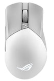 ASUS ROG Gladius III Wireless AimPoint Moonlight White Gaming Mouse, 36,000dpi Optical Sensor, Tri-mode Connectivity, ROG SpeedNova, 79g, Swappable S