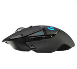 Logitech G502 Lightspeed USB Wireless Gaming Mouse 1ms 16000 DPI Mechanical Button Shifting POWERPLAY RGB Lighting 114g 16g weight