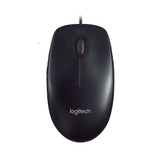 Logitech M90 USB Wired Optical Mouse 1000dpi for PC Laptop Mac Full Size Comfort smooth mover ~B100