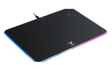 (LS) RAPOO V10RGB Gaming Wireless 5/7.5/10W Fast Charging silicone Mouse Pad Anti-skid rubber base Adjustable light