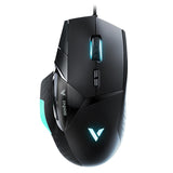 (LS) RAPOO VT900 IR Optical Gaming Mouse - 7 Levels Adjustable with up to 16000DPI,  RGB Lighting, Customizable OLED Display, 10 Programmable Buttons