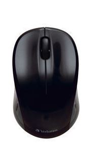 Verbatim GO Nano Black Mouse Wireless Optical, Ultra Compact, 3 Buttons, Nano Receiver